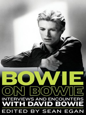 cover image of Bowie on Bowie